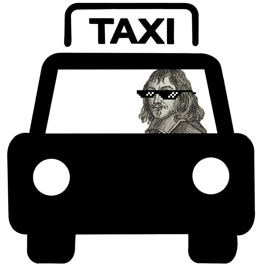 Descartes im Taxi